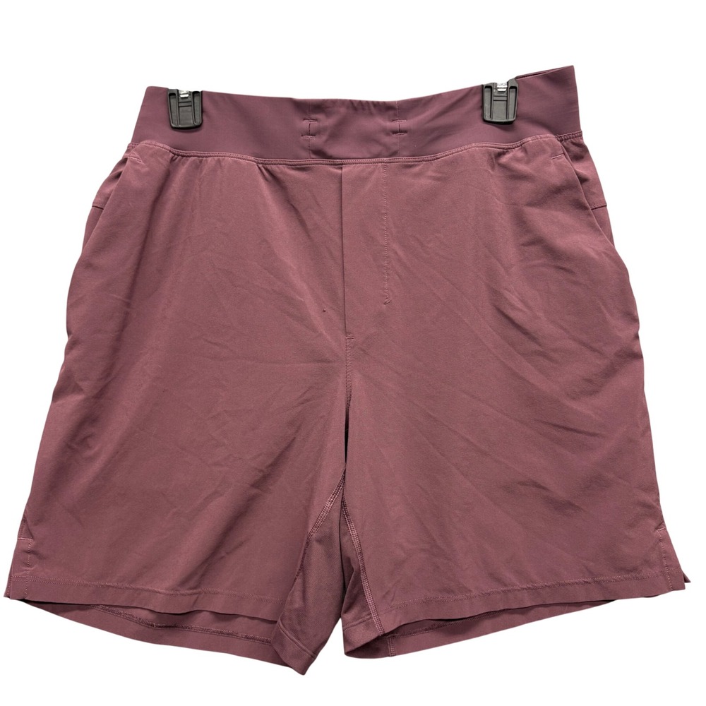 Lululemon T.H.E. Shorts Mens Large 7" Inseam Arctic Plum Athletic Gym Training